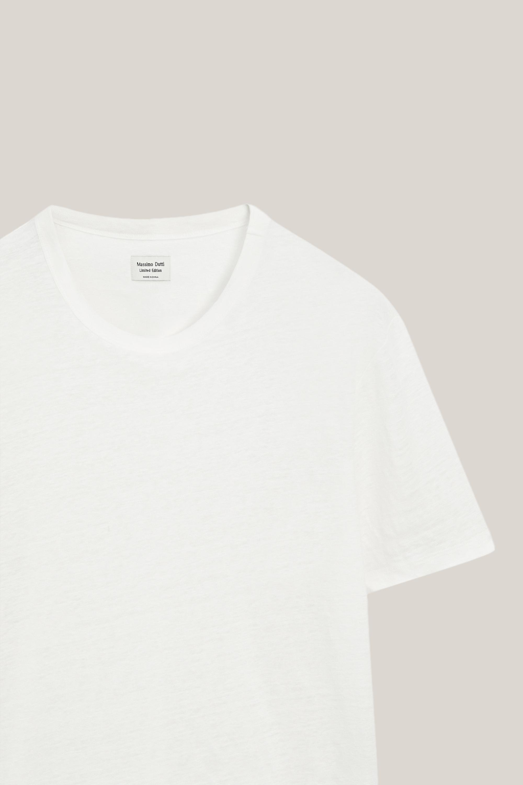 T-shirt manches courtes 100 % lin - ÉDITION LIMITÉE